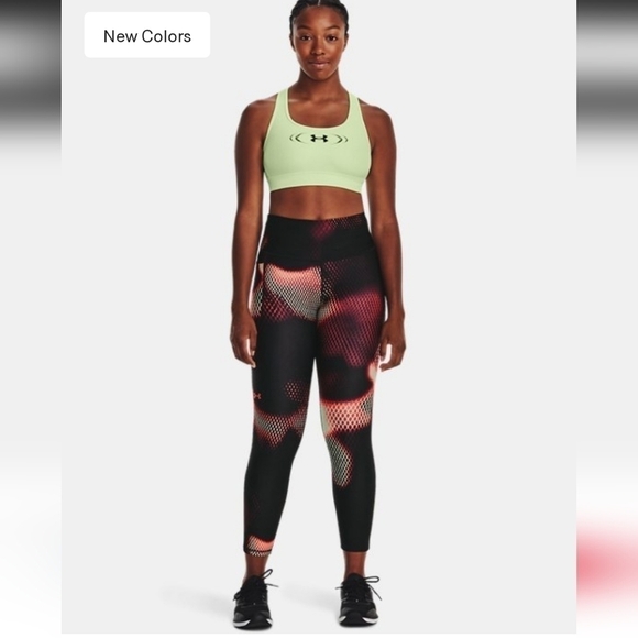 Under Armour Pants - Under Armour HeatGear®-NWT-Printed No-Slip Waistband 7/8 Ankle Leggings-…
